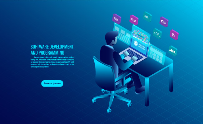 界面插图数据处理 计算机代码在软件开发与软件研发中的关键作用